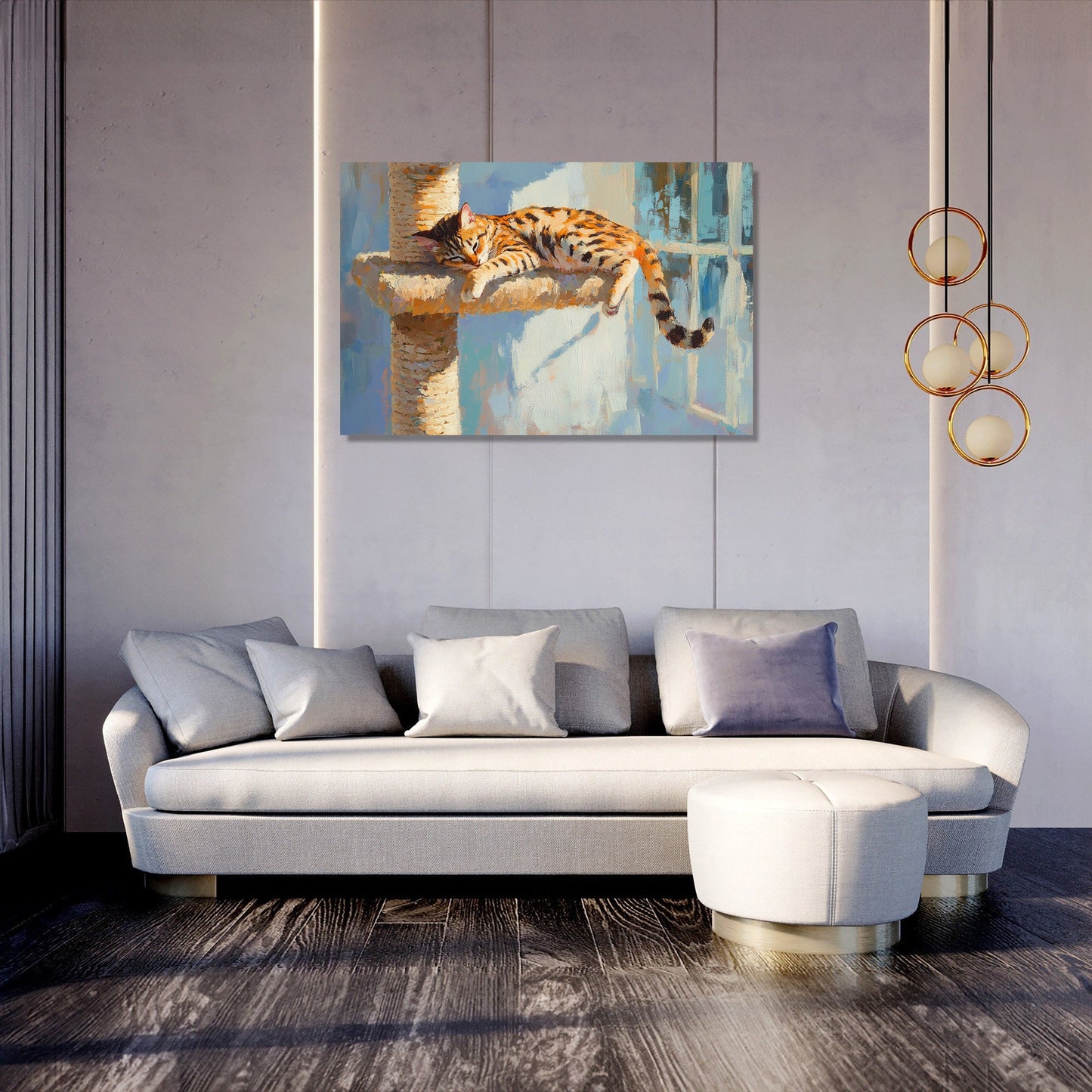 Bengal Ascent Canvas