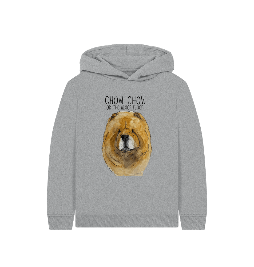 Red Chow Chow Kids' Hoodie – Snuggly Style for Little Dog Lovers!