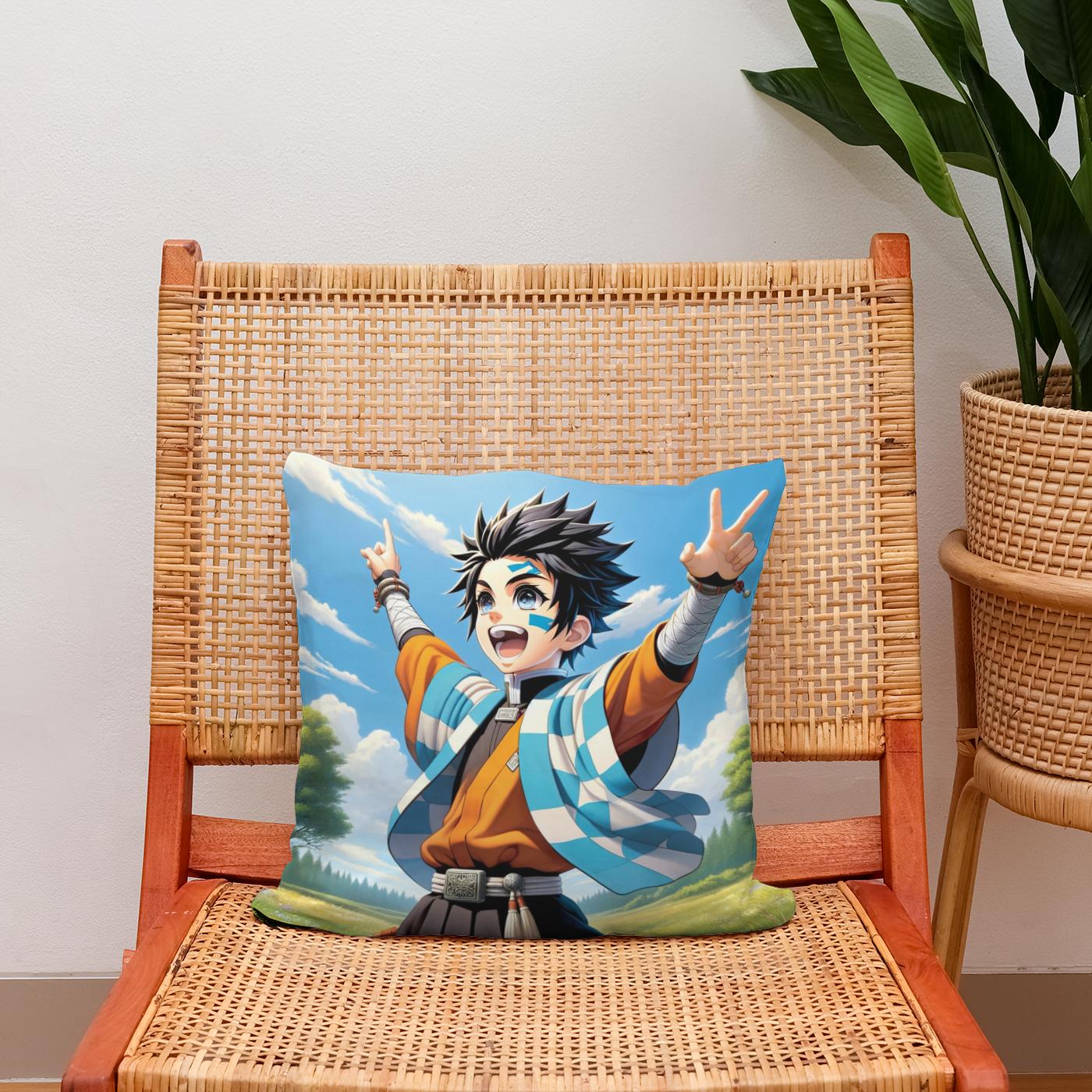 Meadow Spirit Cotton Cushion