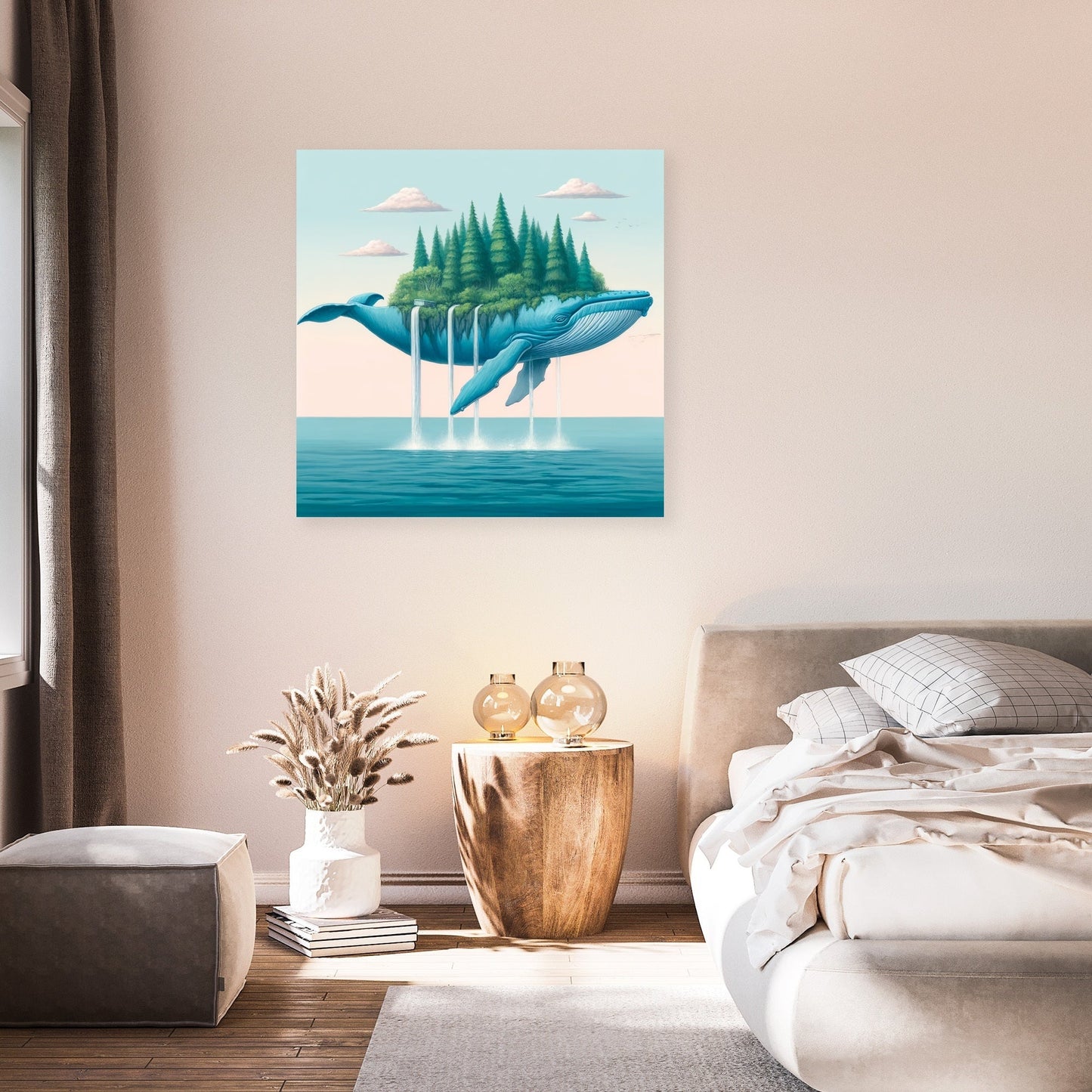 Island Leviathan Canvas