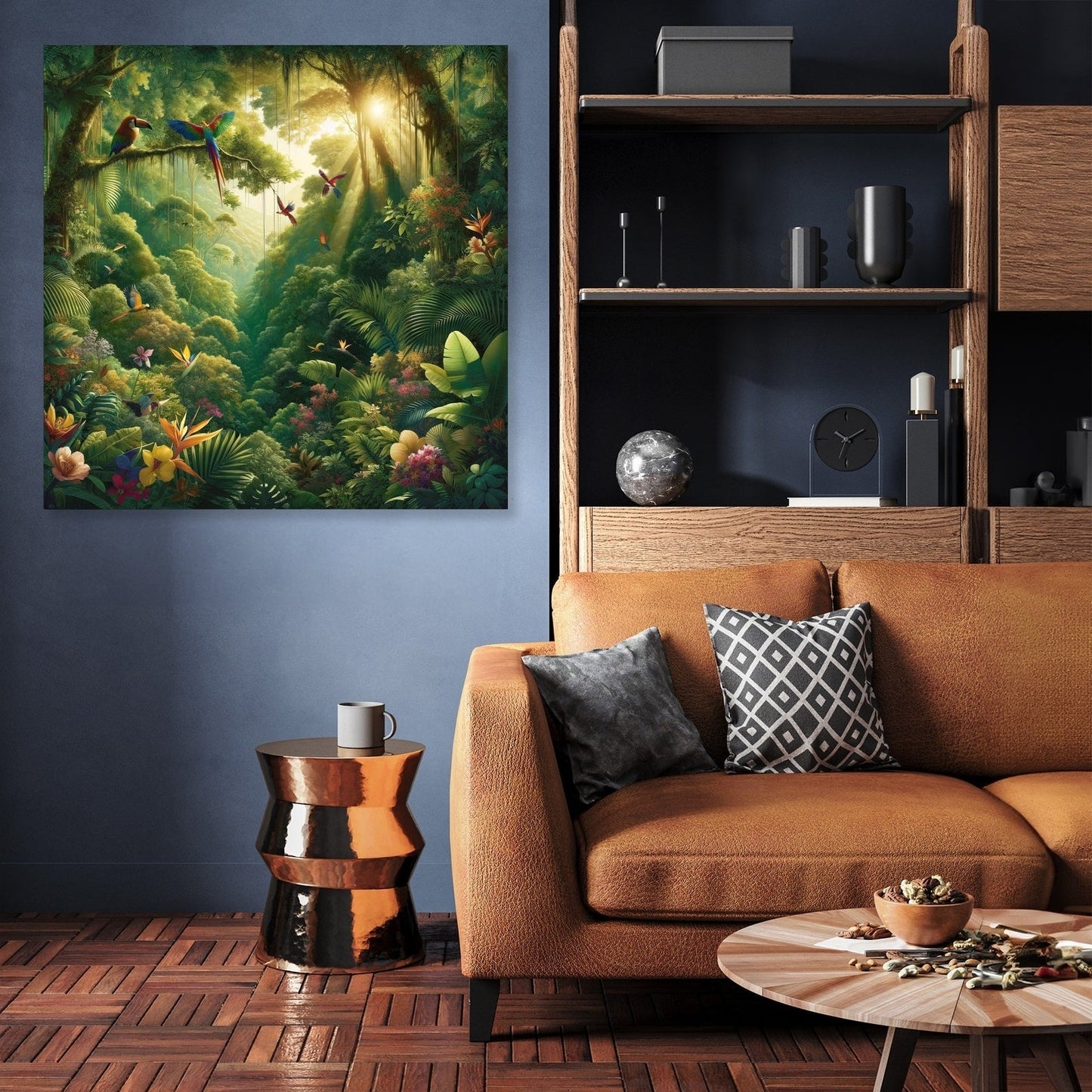Verdant Canopy Canvas