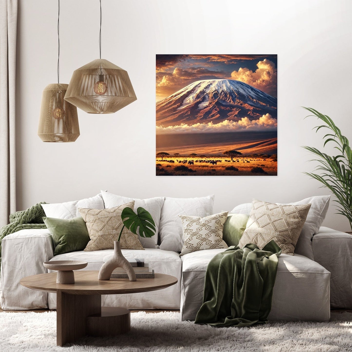 Kilimanjaro Sunrise Canvas