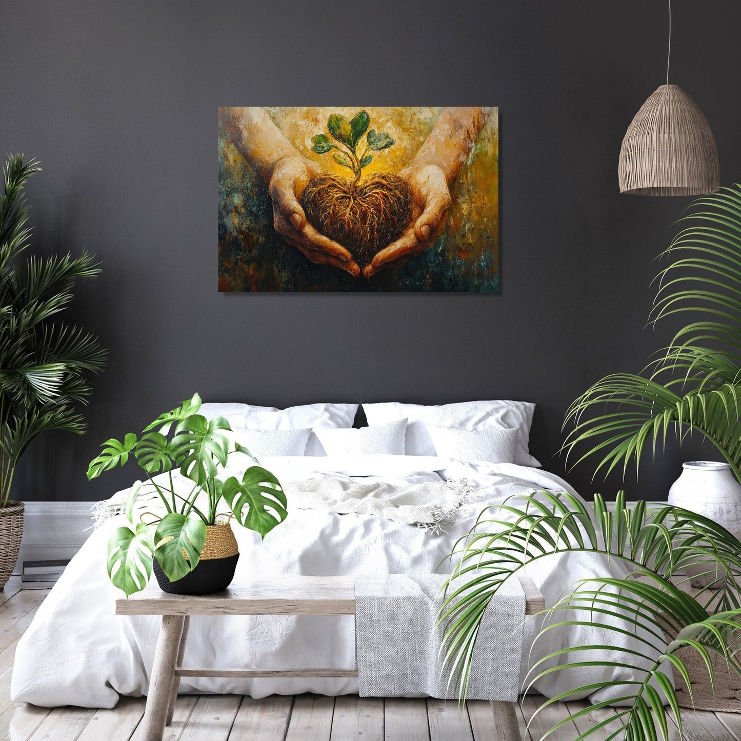 Heart of Growth Canvas