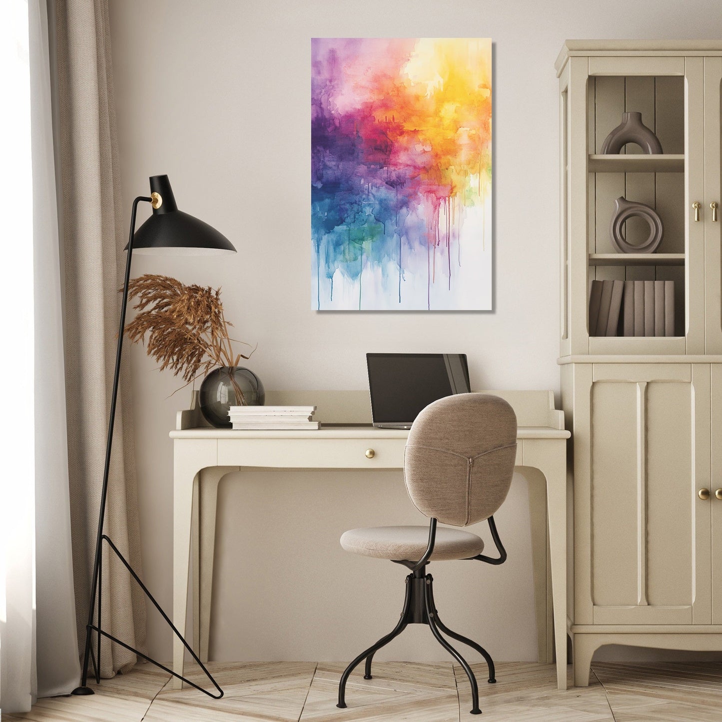 Vivid Descent Canvas