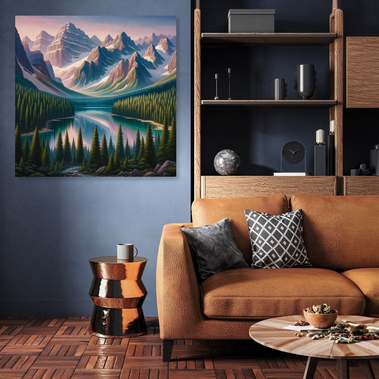 Dawn Mountain Majesty Canvas