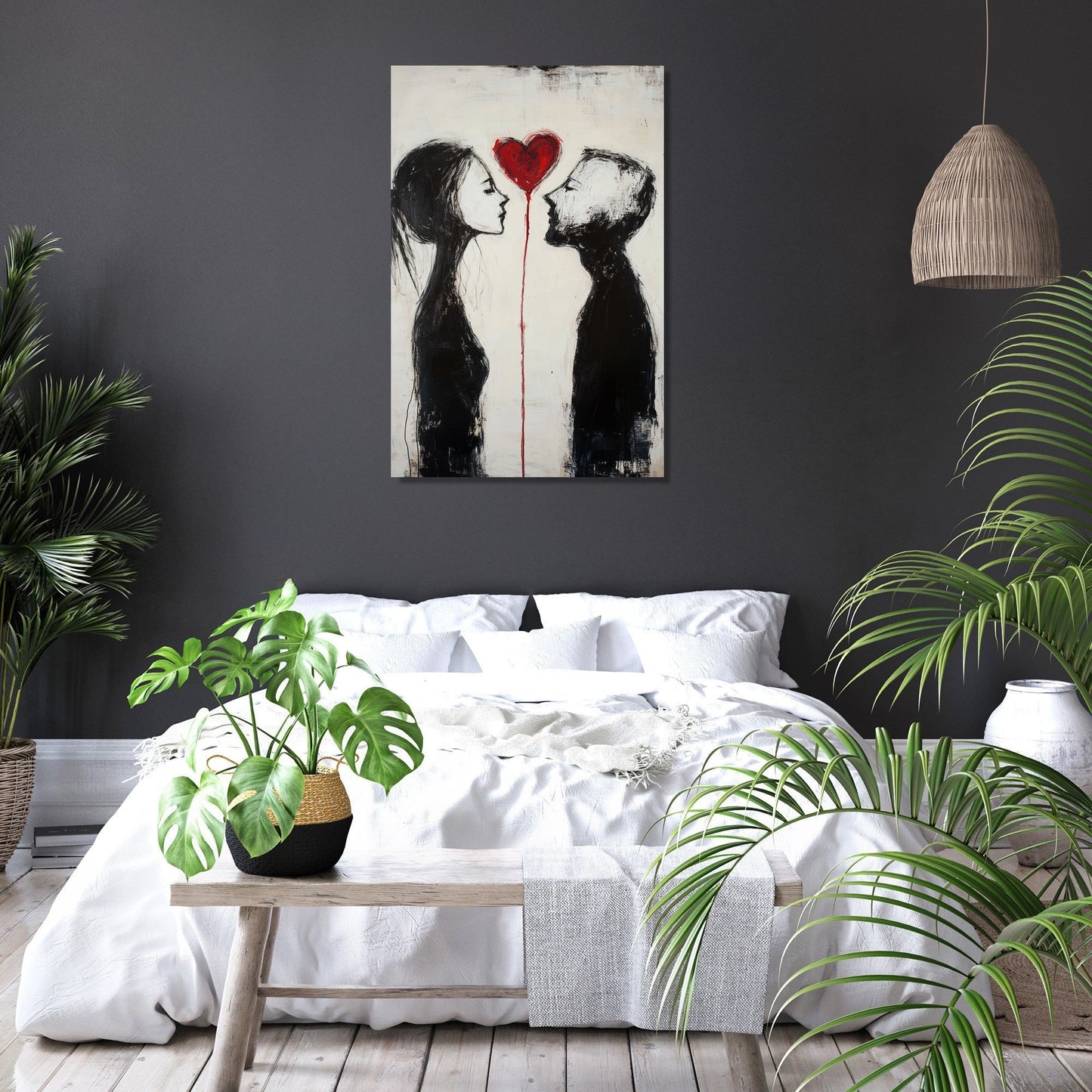 Heartline Connection Canvas