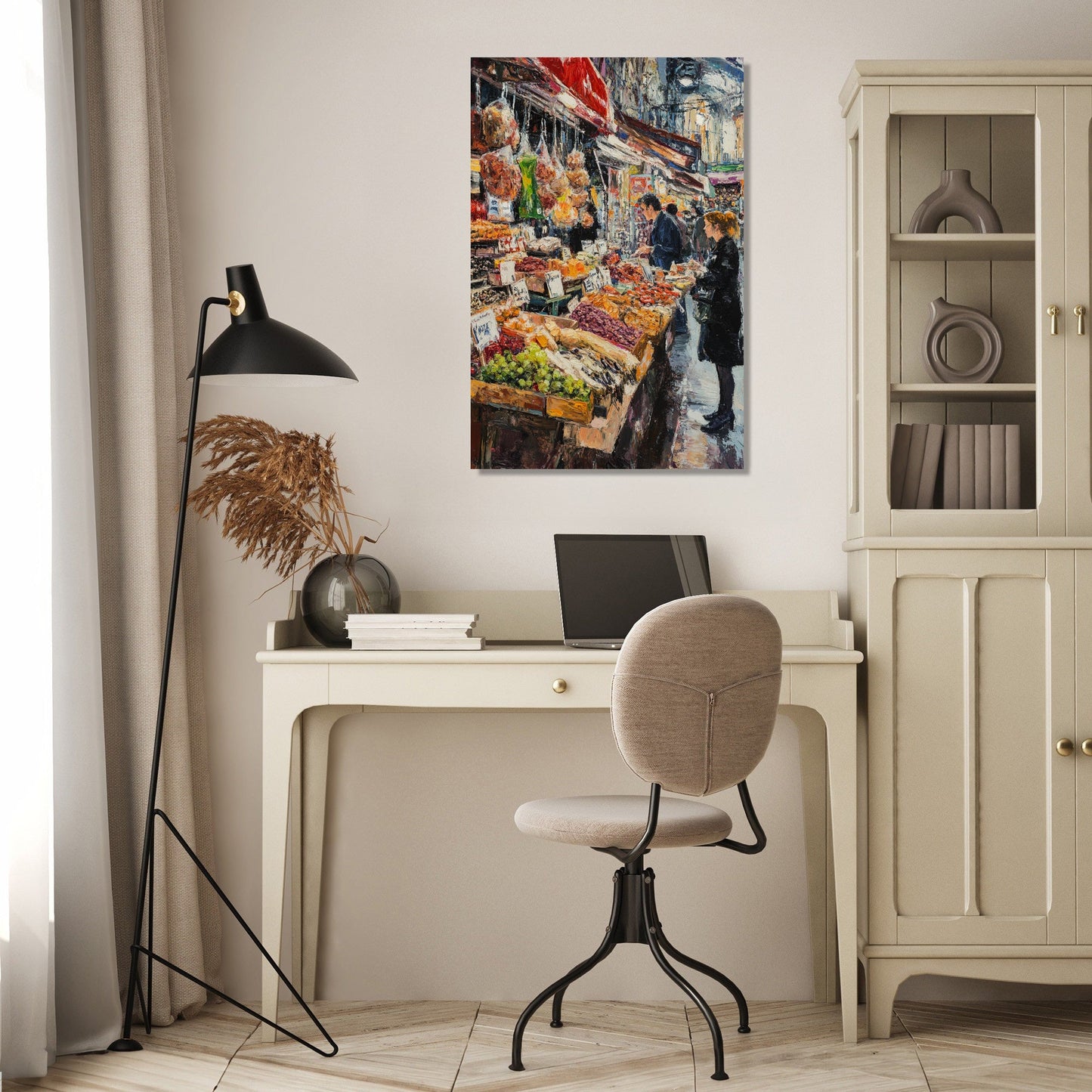 Victor Hugo Market Canvas