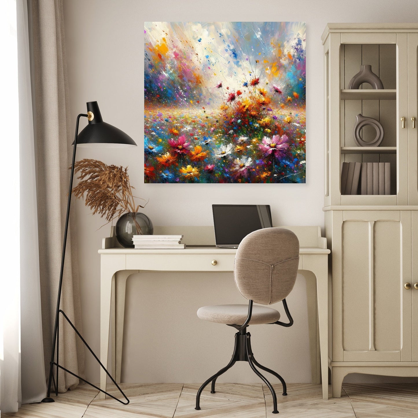 Wildflower Exuberance Canvas