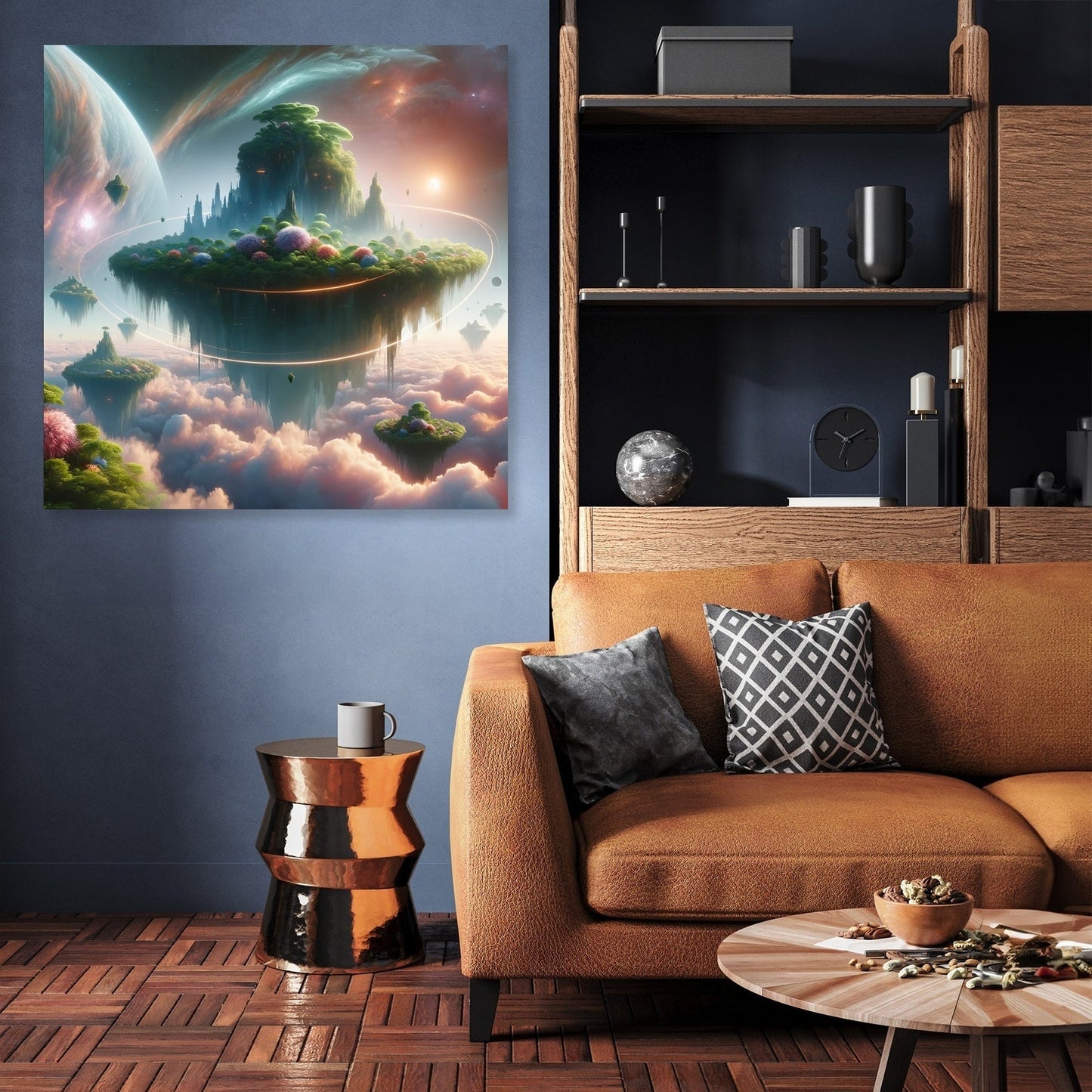 Floating Oasis Canvas
