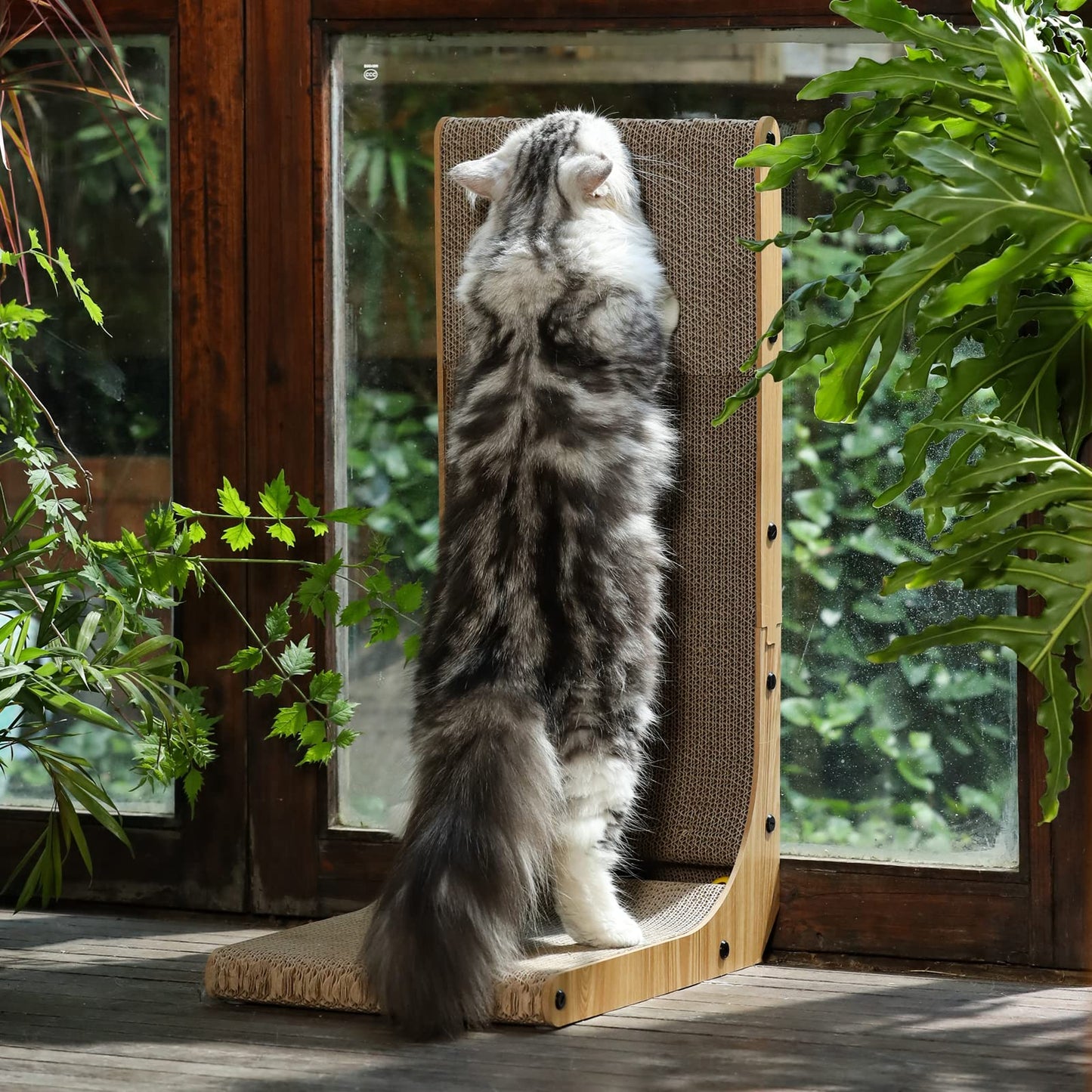 FUKUMARU Cat Scratcher, Large L Shape