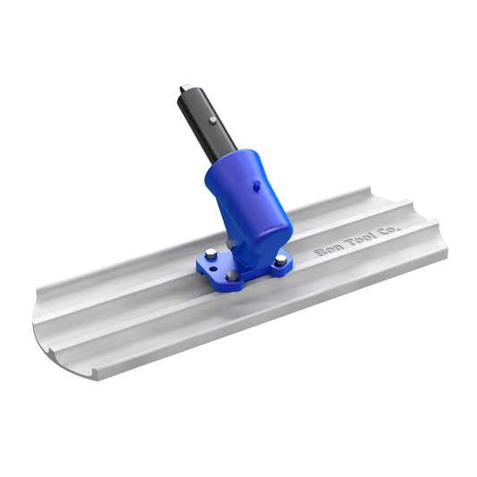 Bon Tool Round End Magnesium Bull Float with Wormgear