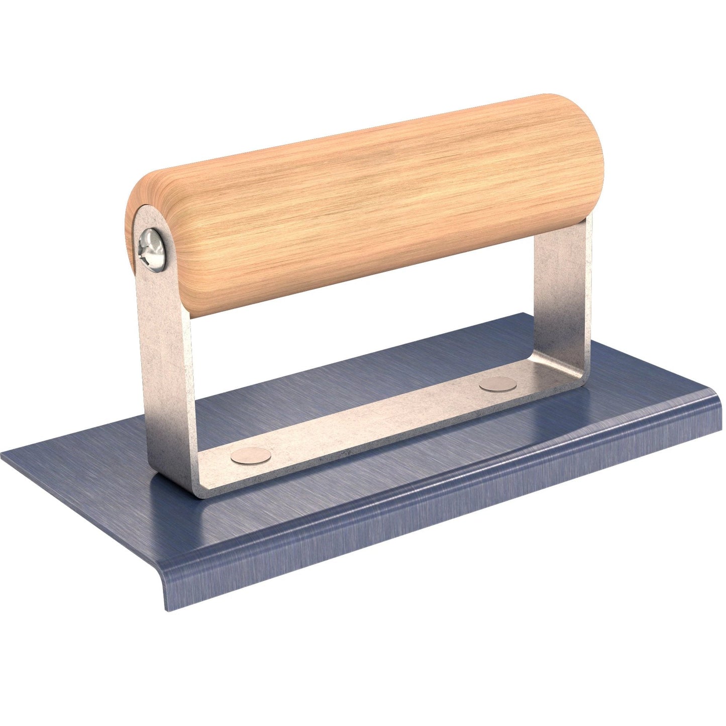 Bon Tool Blue Steel Sidewalk Edger - Wood Handle