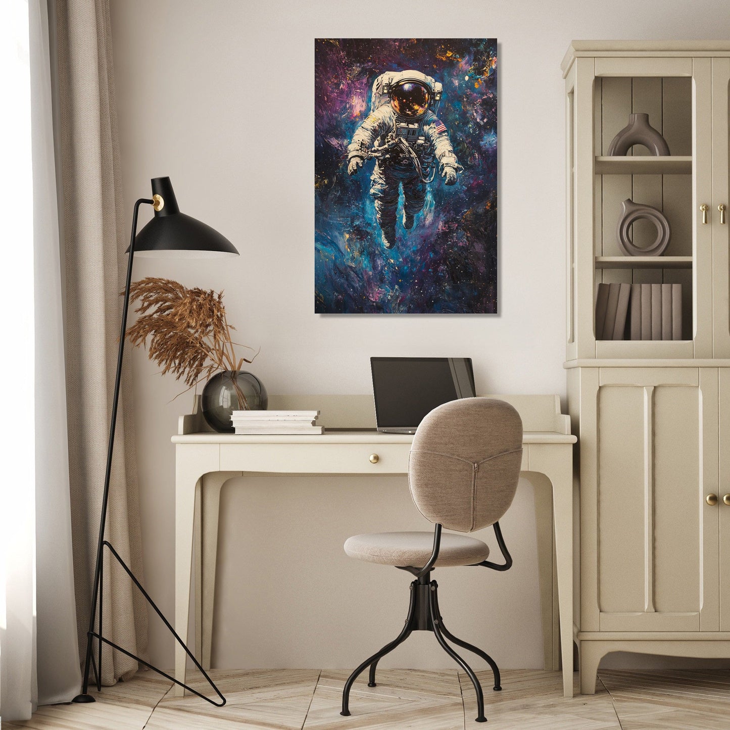 Astronaut's Solitude Canvas