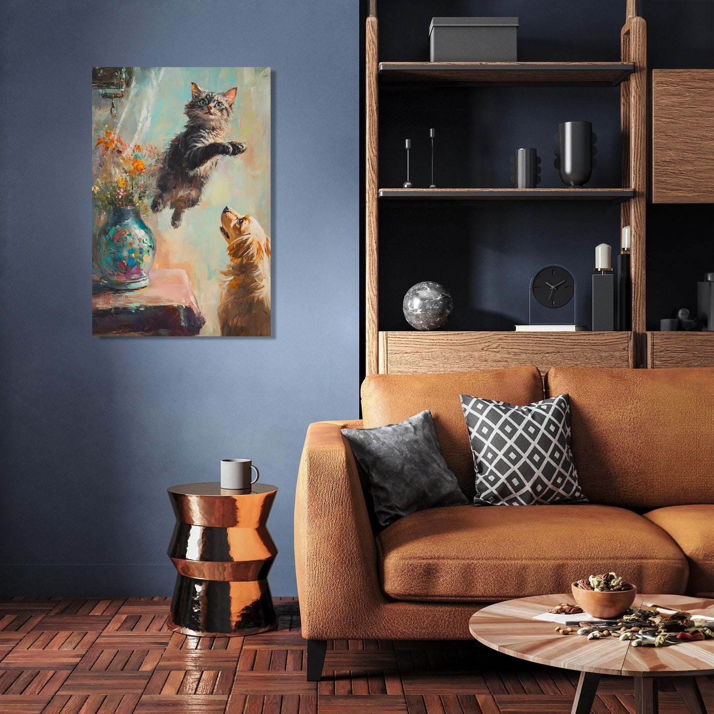 Cat's Mischief Canvas