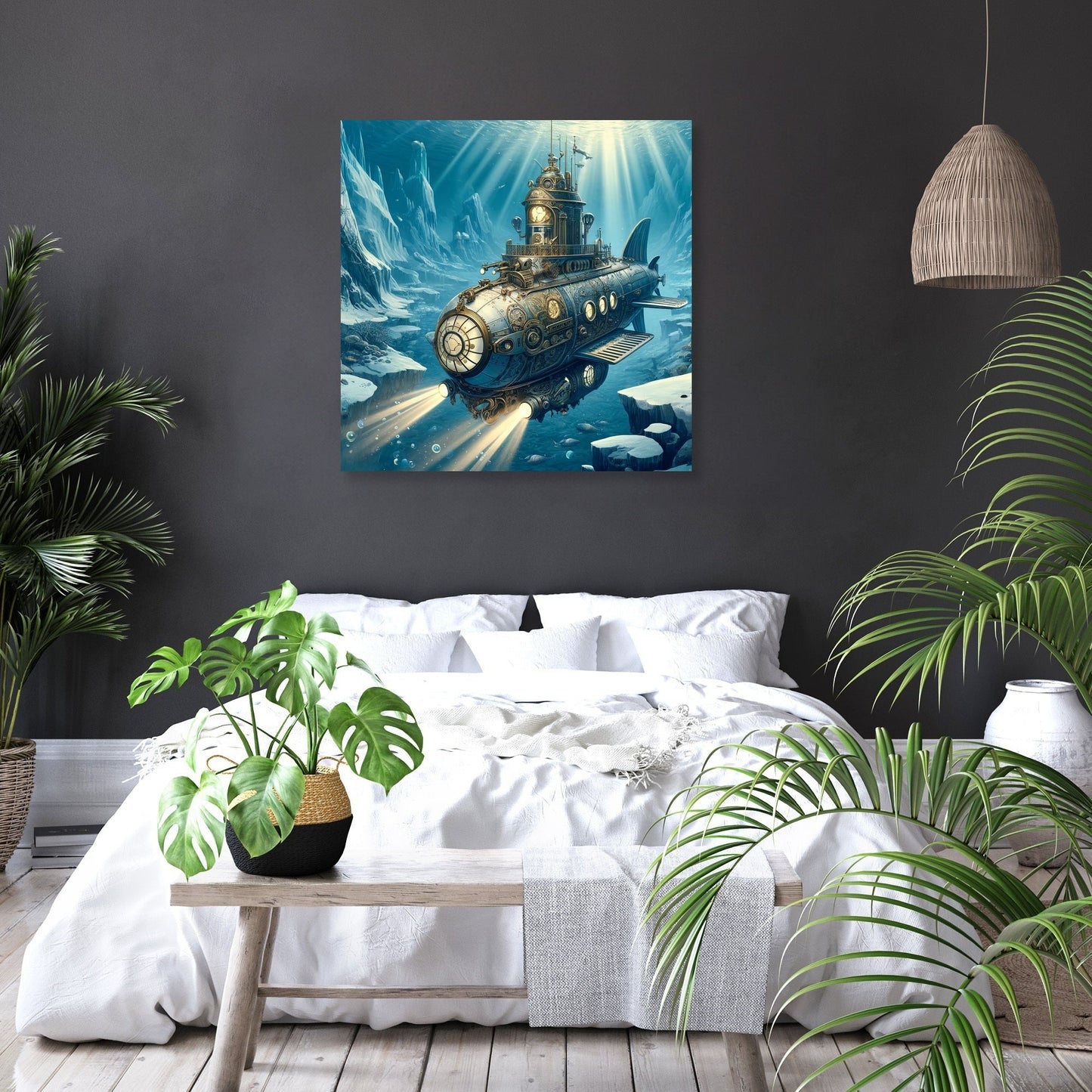 Victorian Depths Canvas