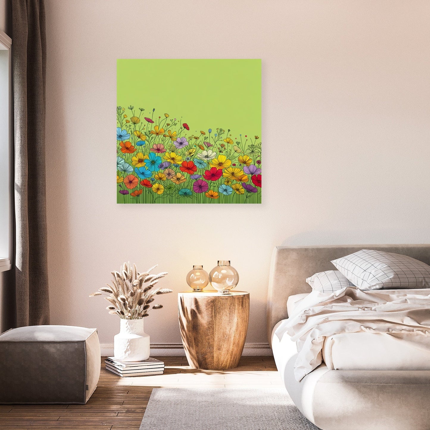 Spring Awakening in Colorful Canvas