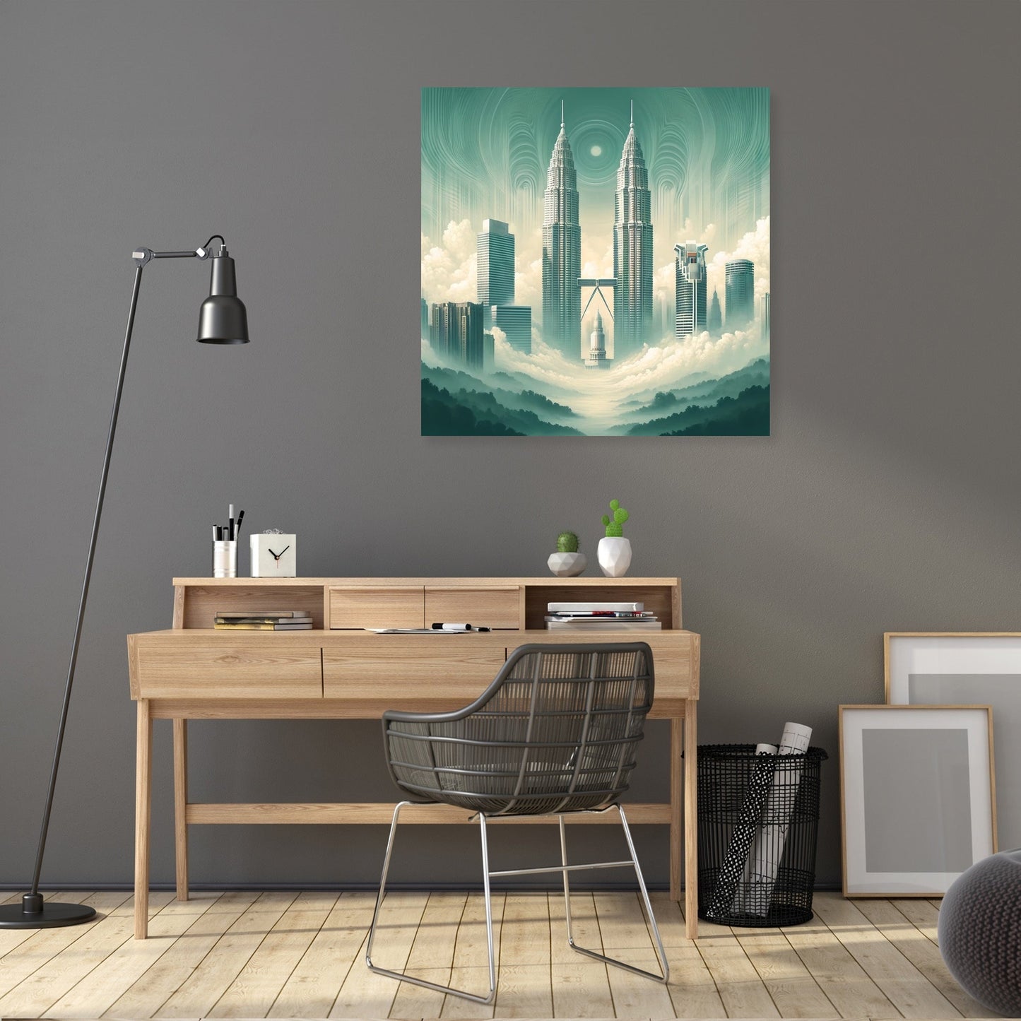 Ethereal Towers Canvas