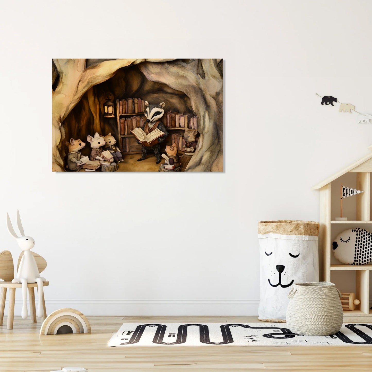 Badger's Storybook Canvas