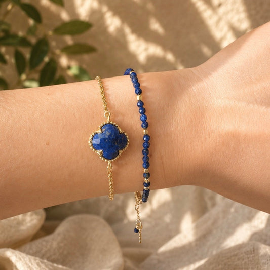 Tyche Gemstone Bracelet Lapis