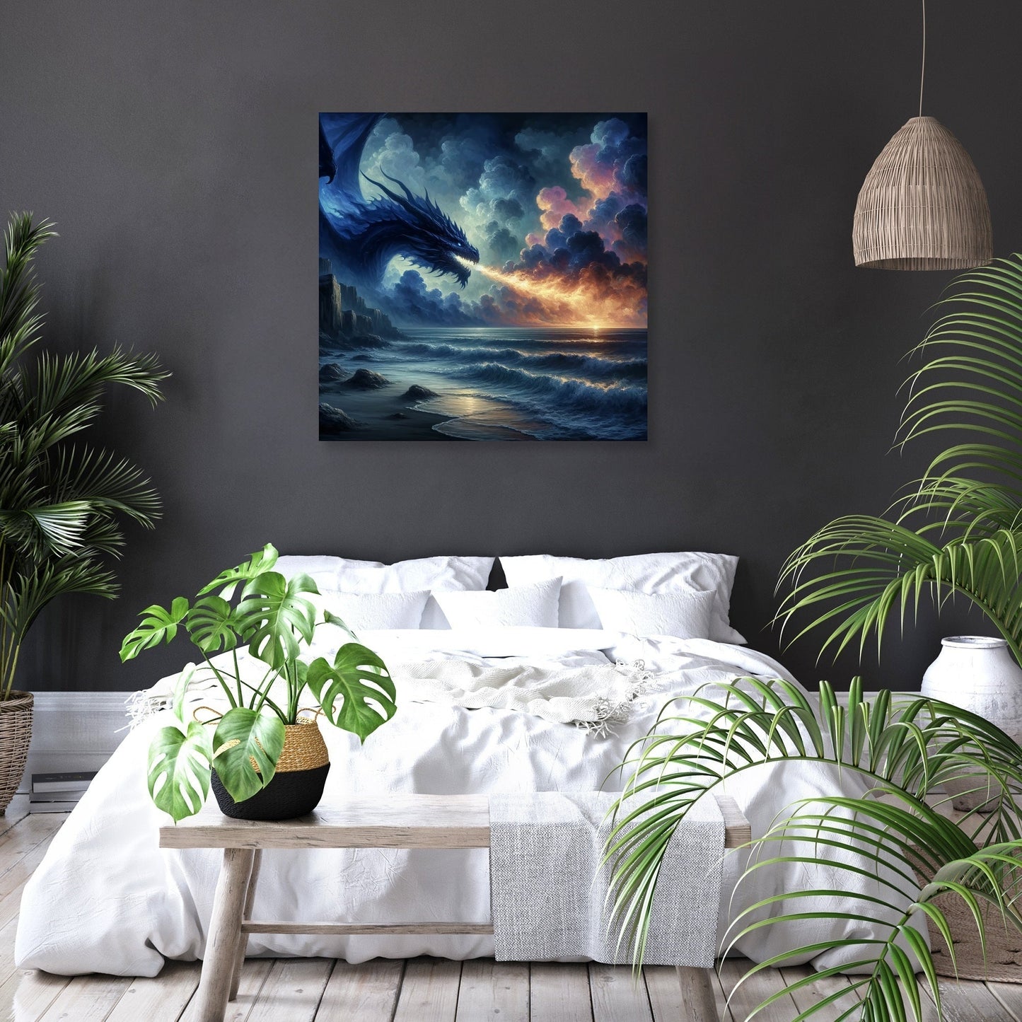 Twilight Flame Canvas