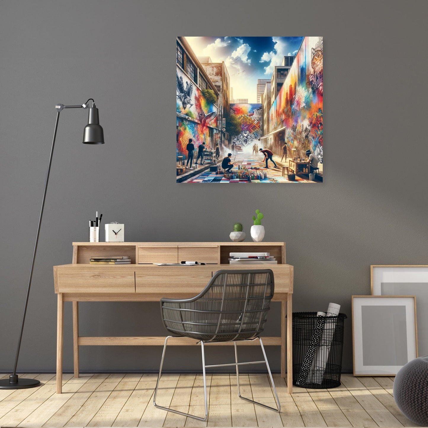 Alley Art Summer Gallery Canvas