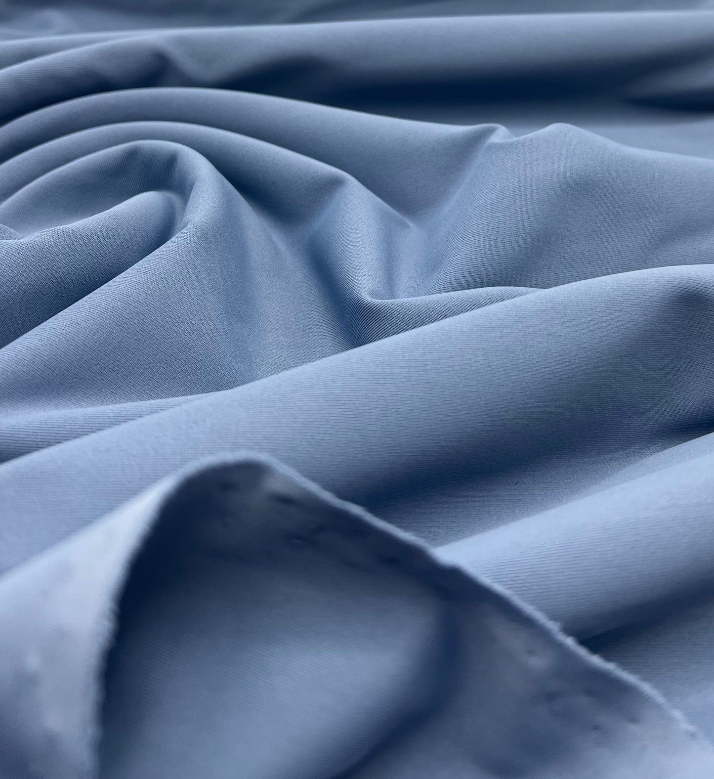 Denim Blue 4 Way Gym Yoga Sports Activewear Stretch Fabric