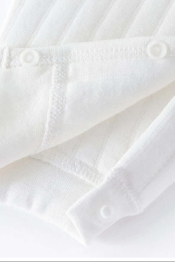 The Teddy Bear Boucle Wrap Baby Grow Romper