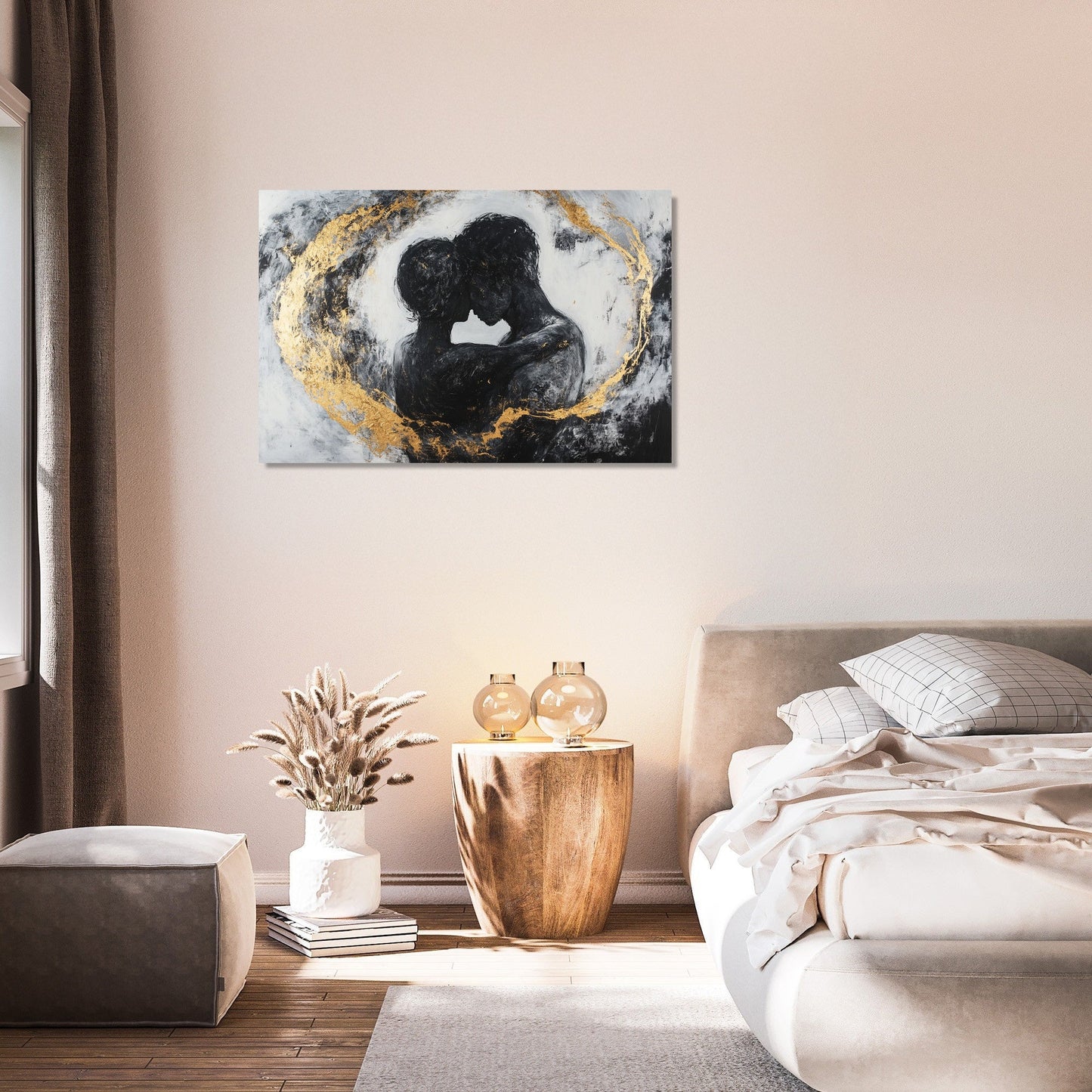 Enigmatic Love Entwined Canvas