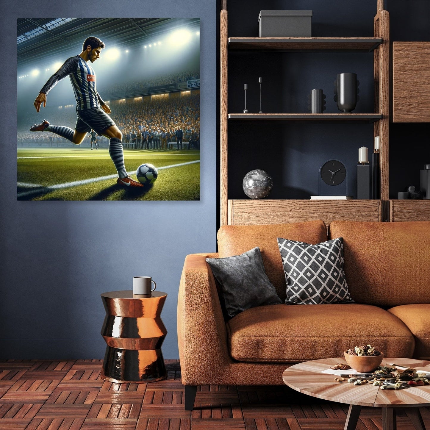 Stadium Showdown Canvas