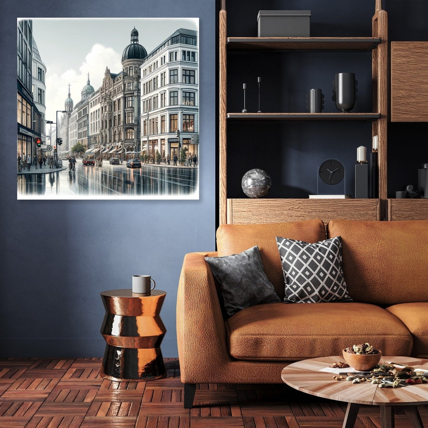 Friedrichstrasse Berlin Canvas