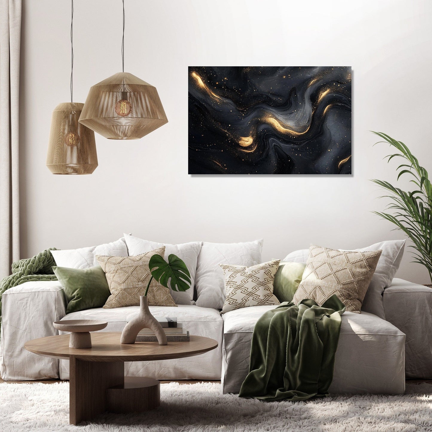 Distorted Reflections Canvas