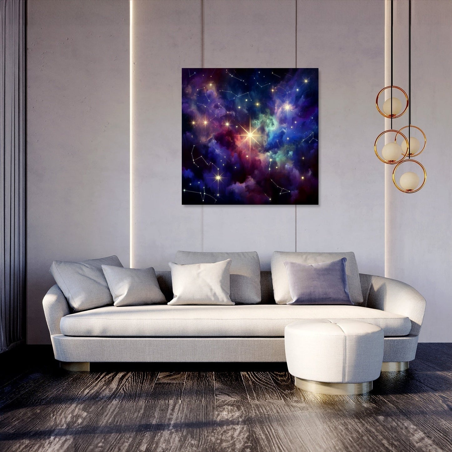 Celestial Harmony Canvas