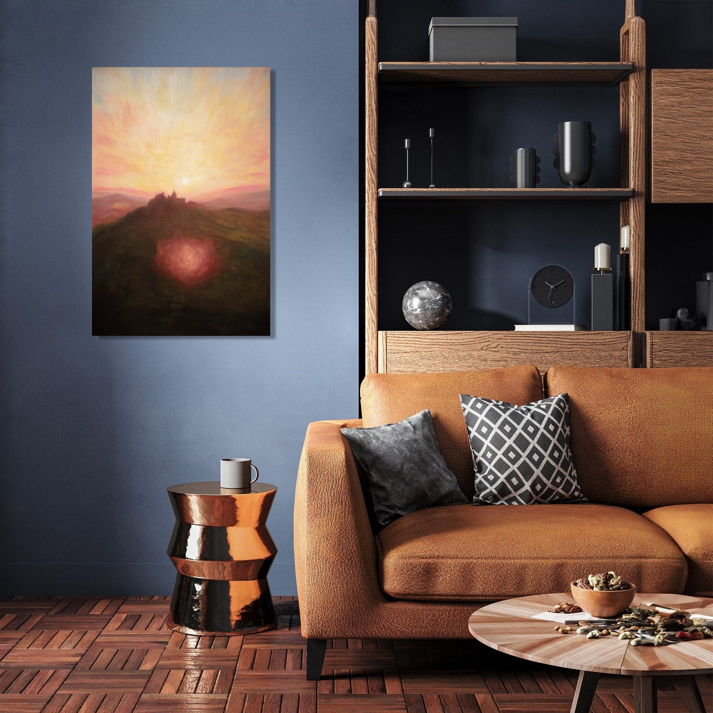 Castle Shadow Canvas