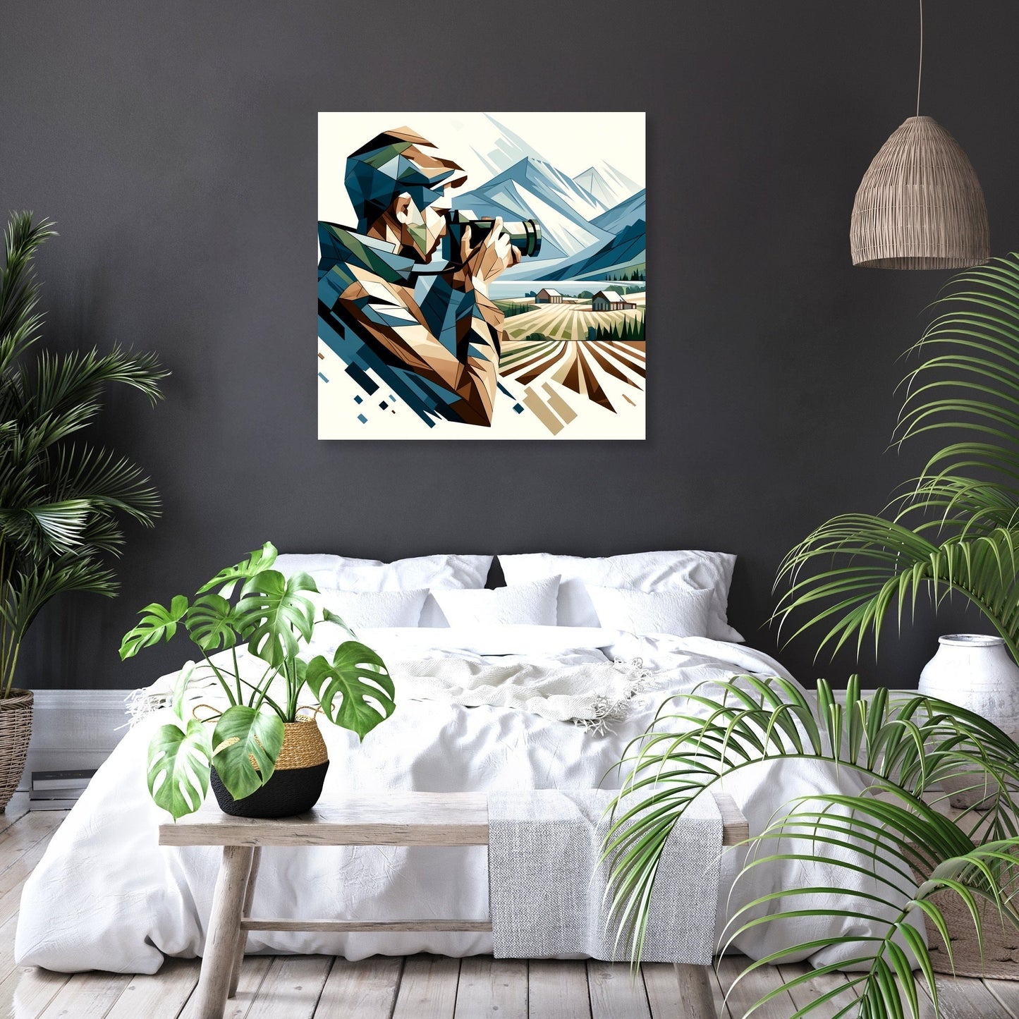 Cubist Photography Canvas