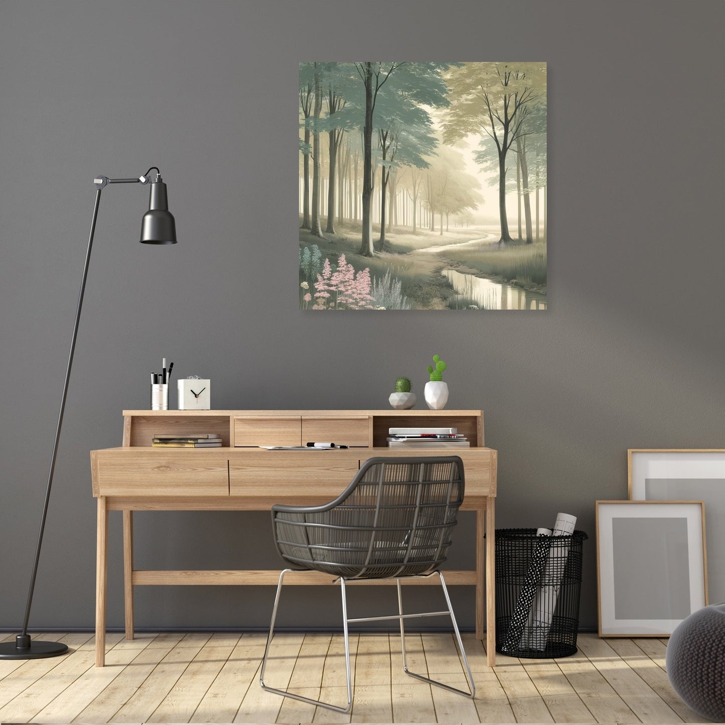 Peaceful Forest Canvas