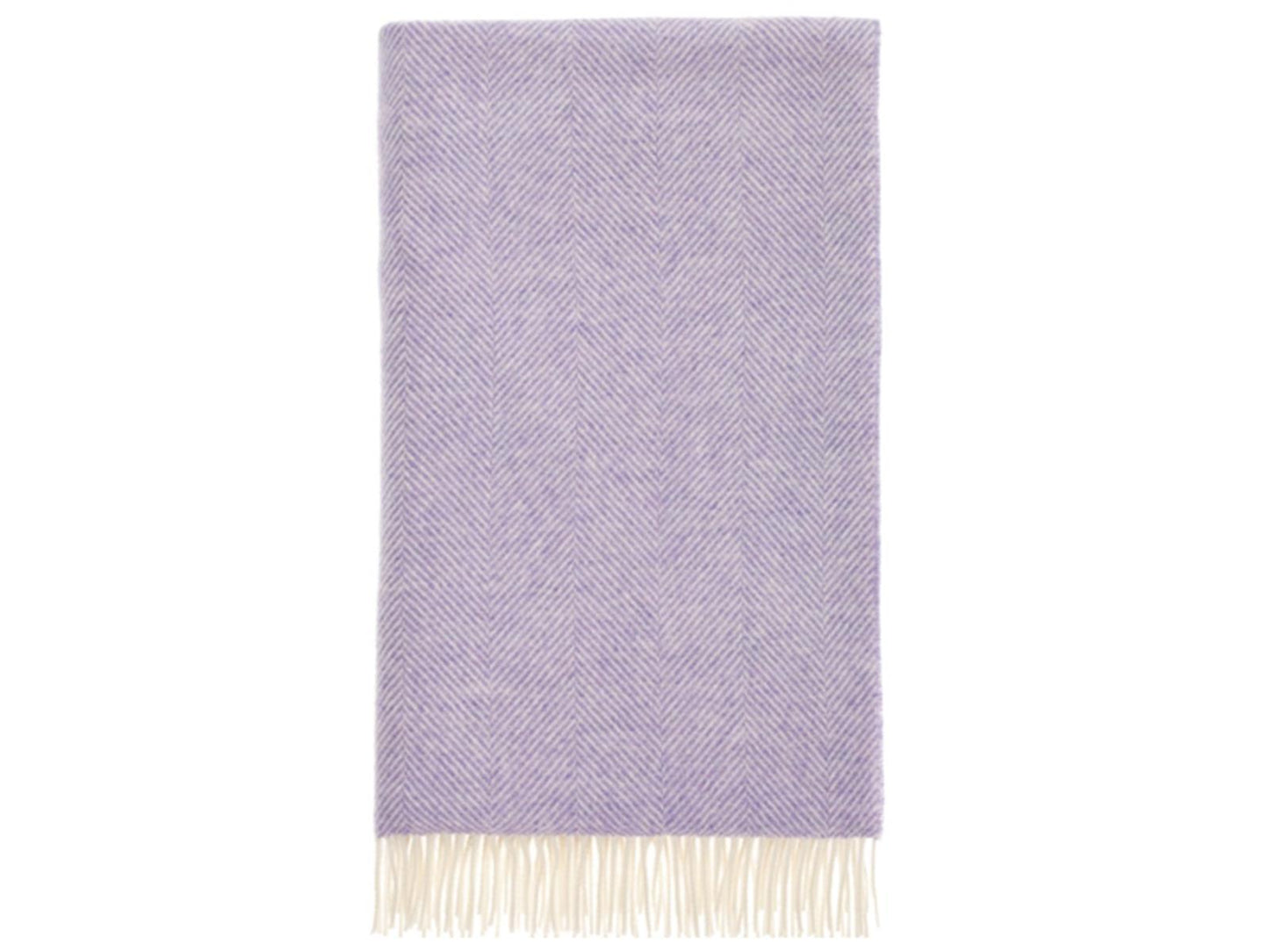 Sweet Shop Herringbone Pure New Wool Throws