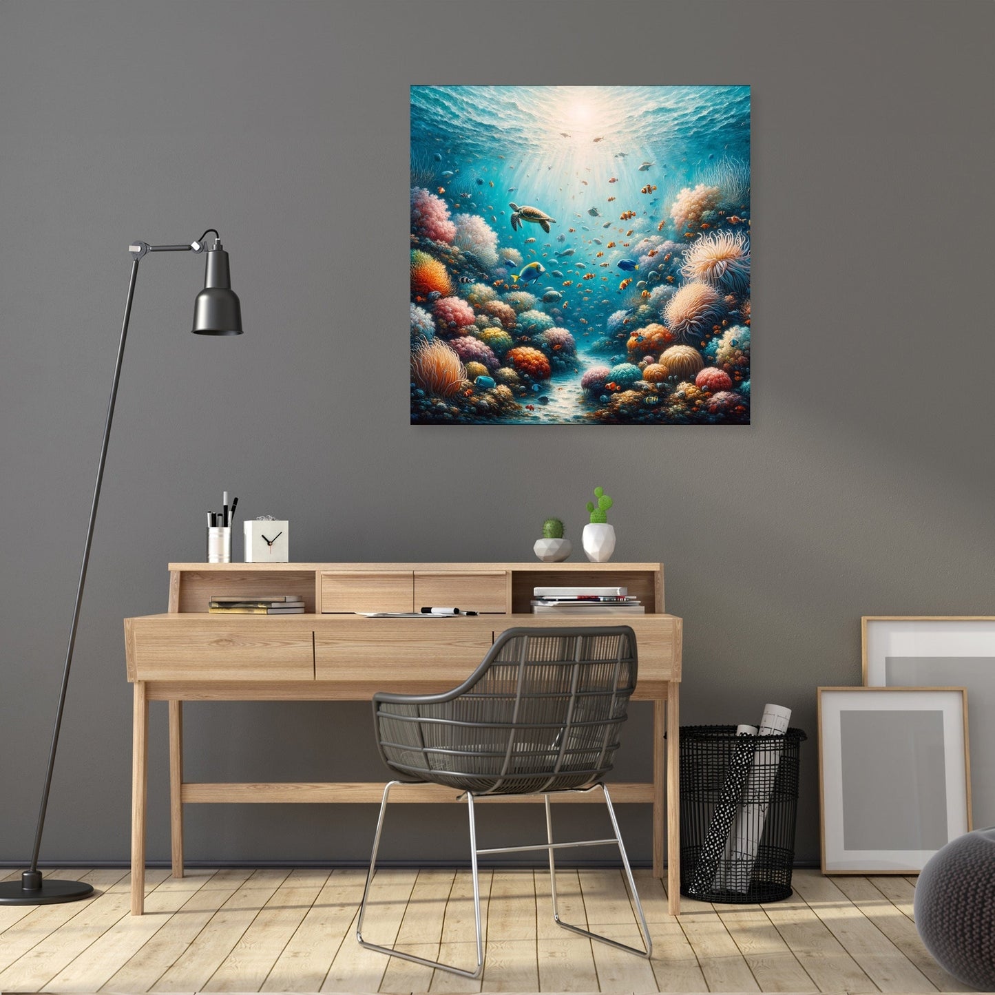 Ocean Depths Art Canvas