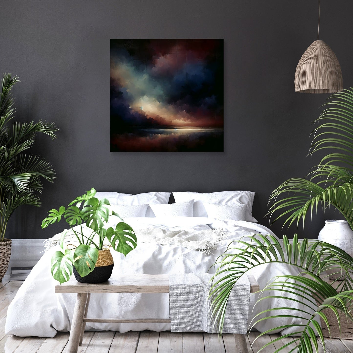 Nocturnal Solitude Canvas