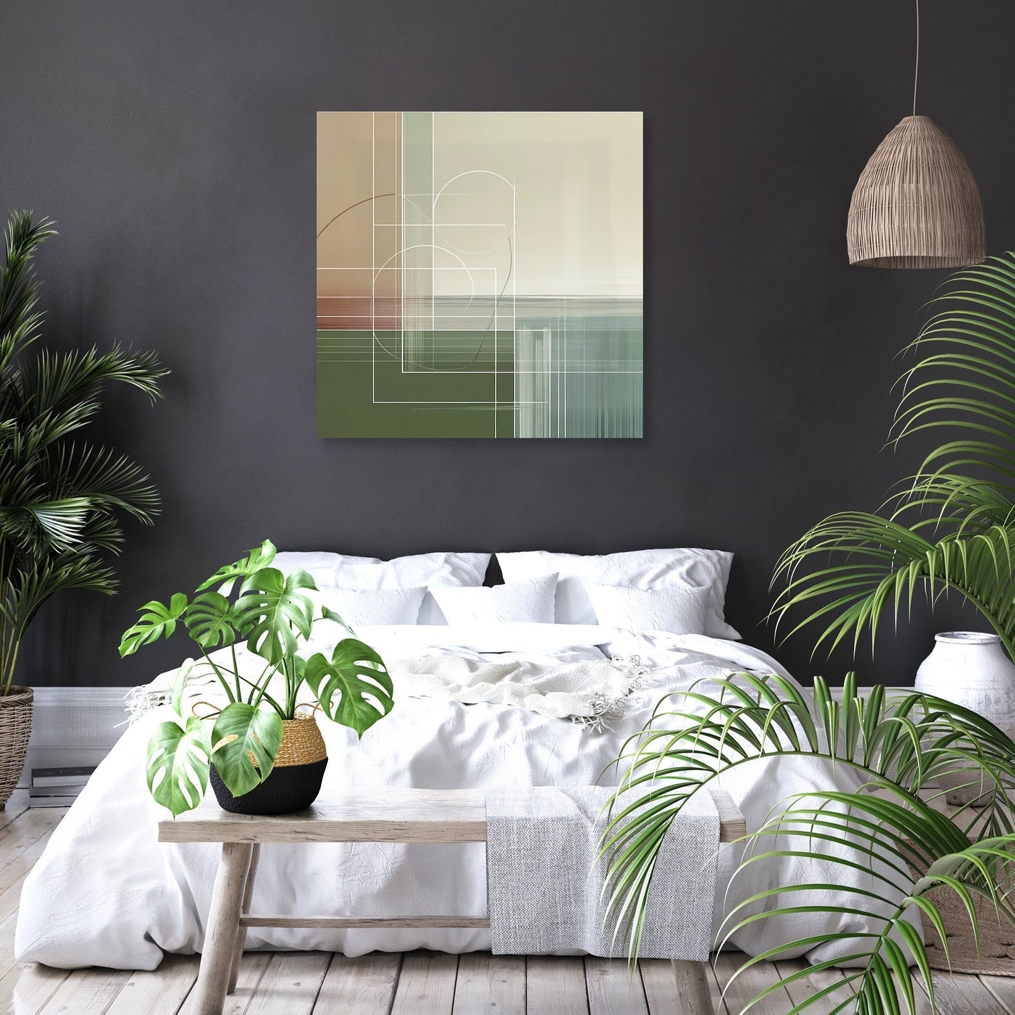 Harmony Lines Canvas