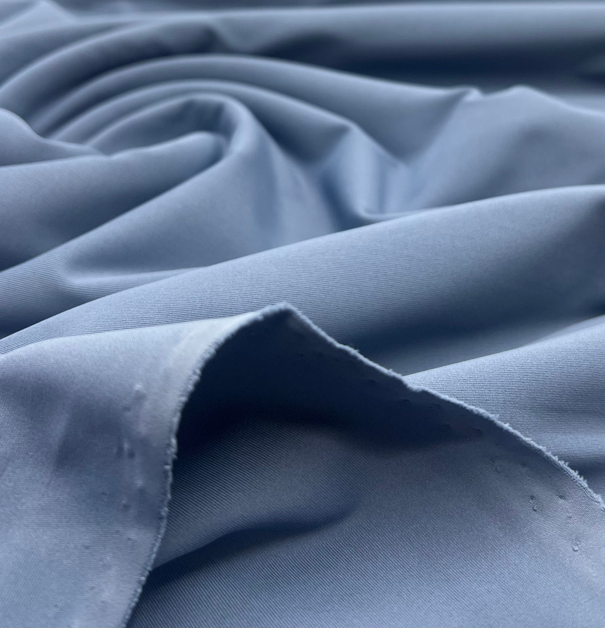 Denim Blue 4 Way Gym Yoga Sports Activewear Stretch Fabric