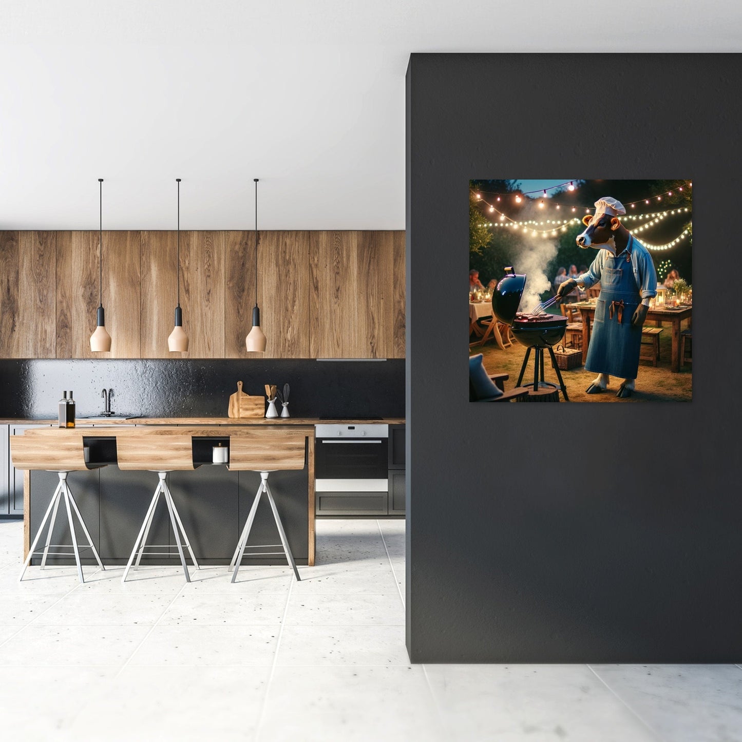 Garden Grill Master Canvas