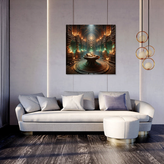 Celestial Radiance Canvas