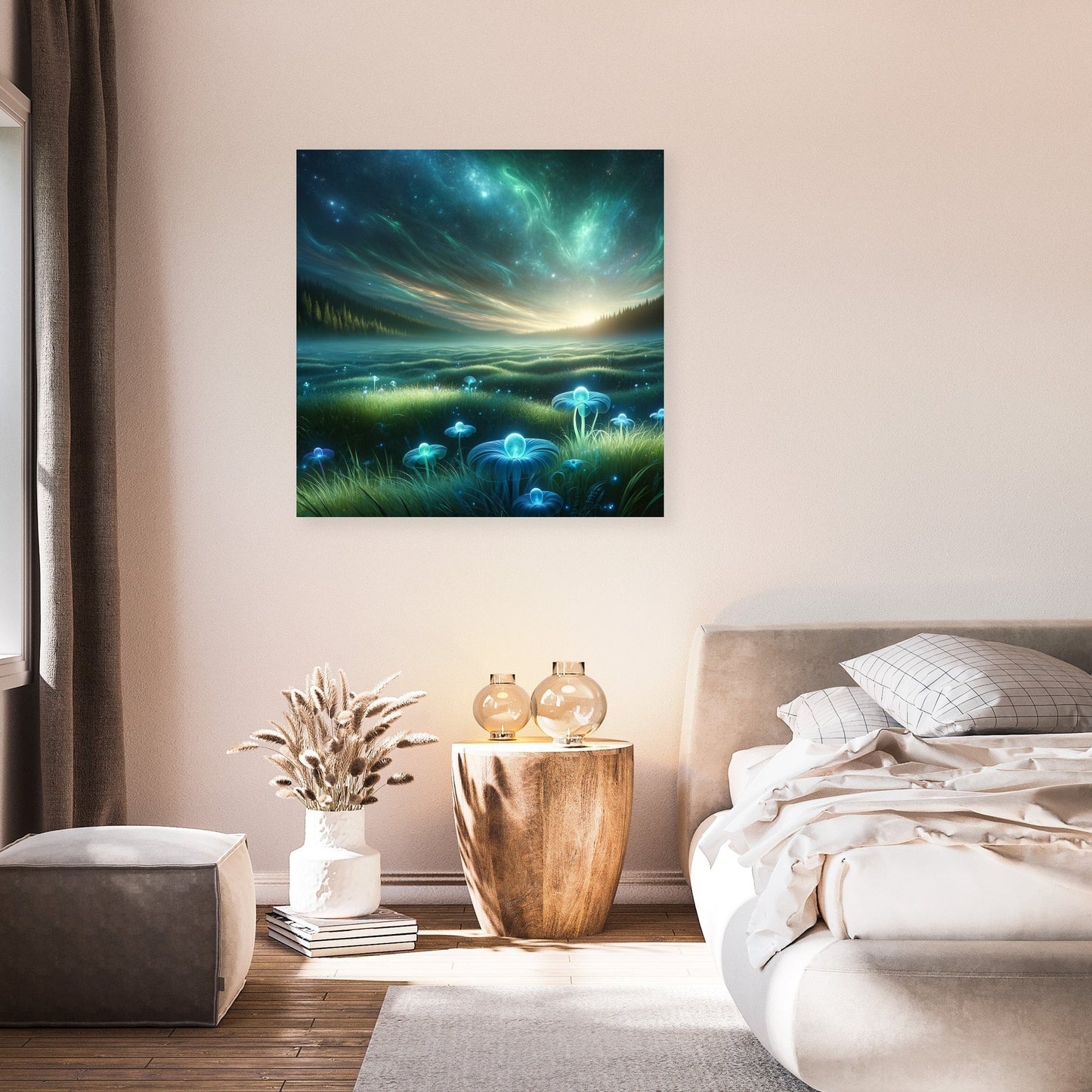 Starlit Meadow Canvas