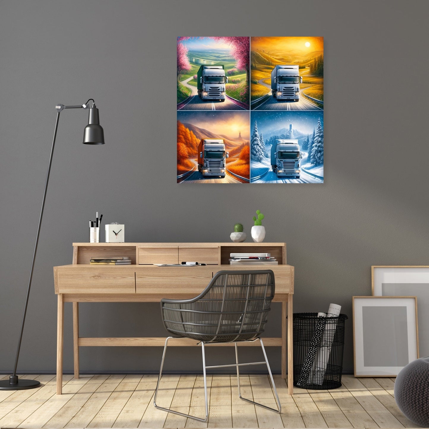 Seasons of the Road Canvas