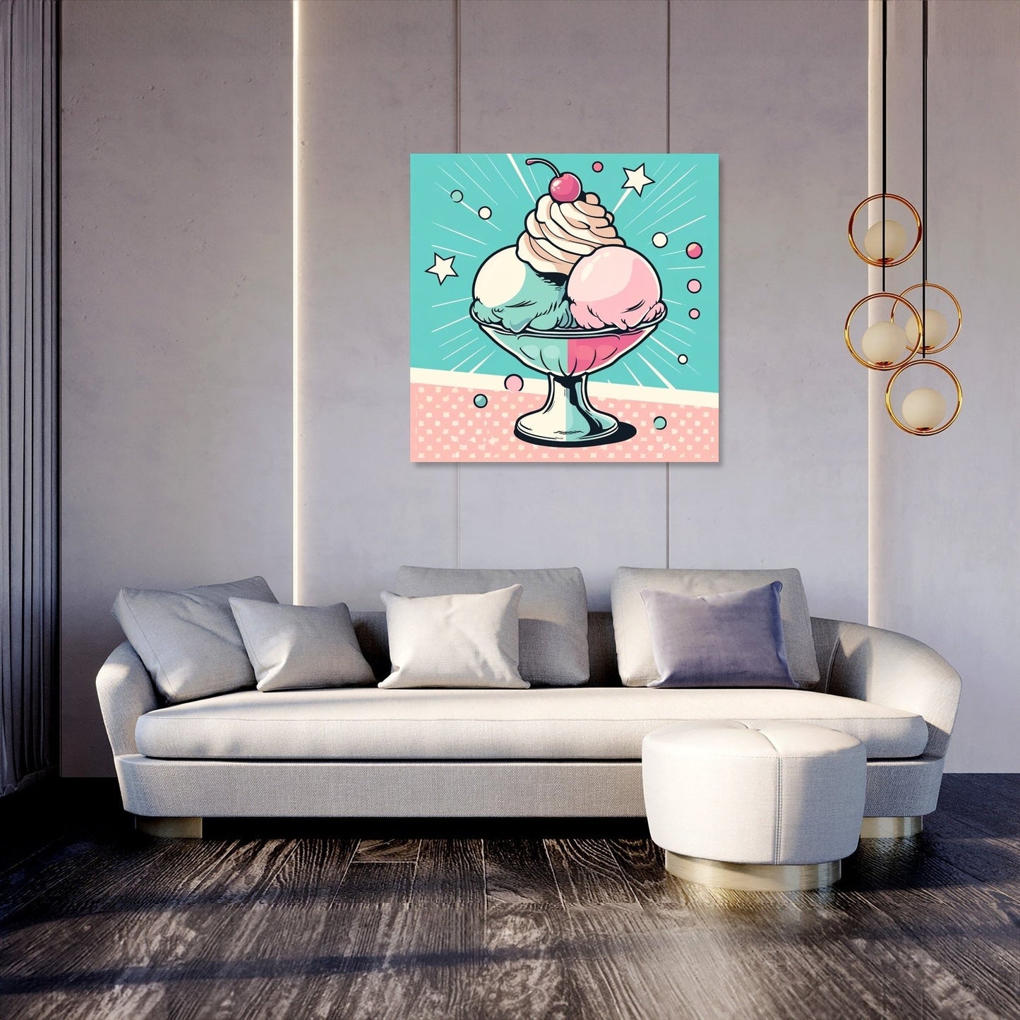 Sweet Sundae Canvas