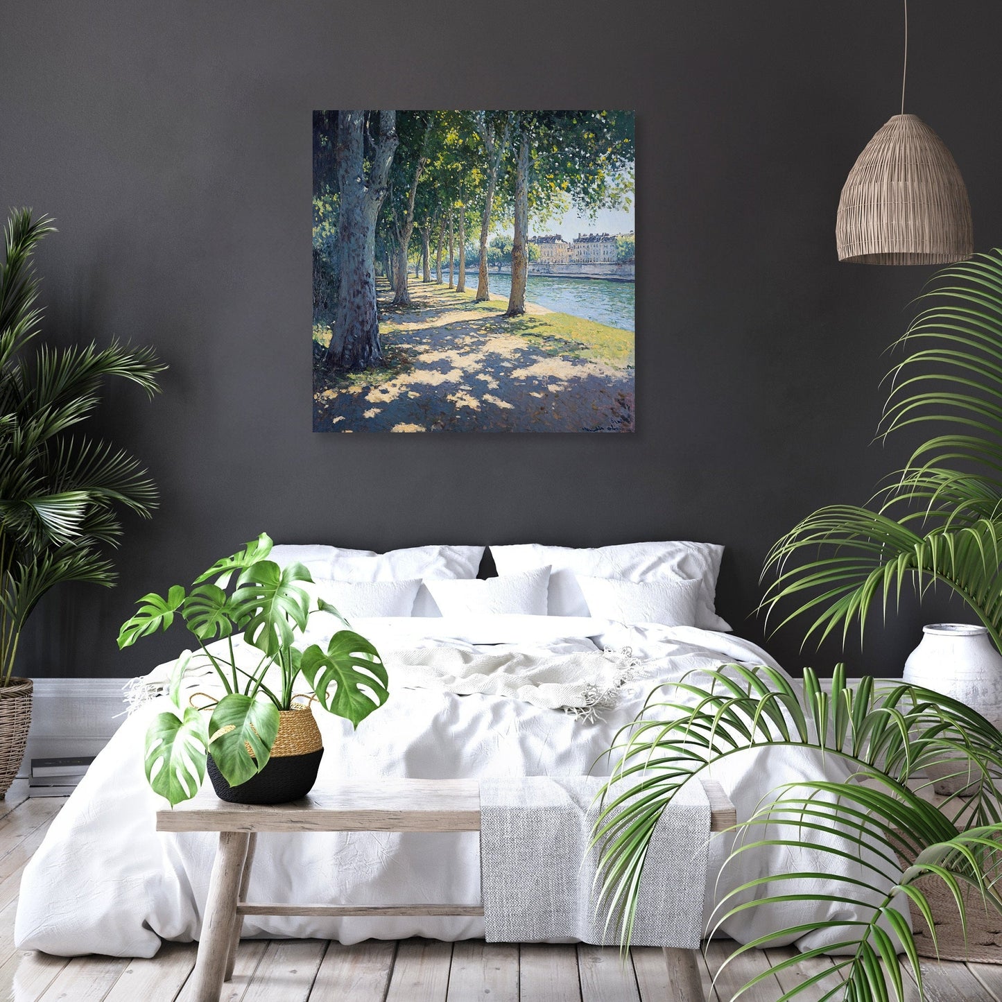 L'Île du Ramier Canvas