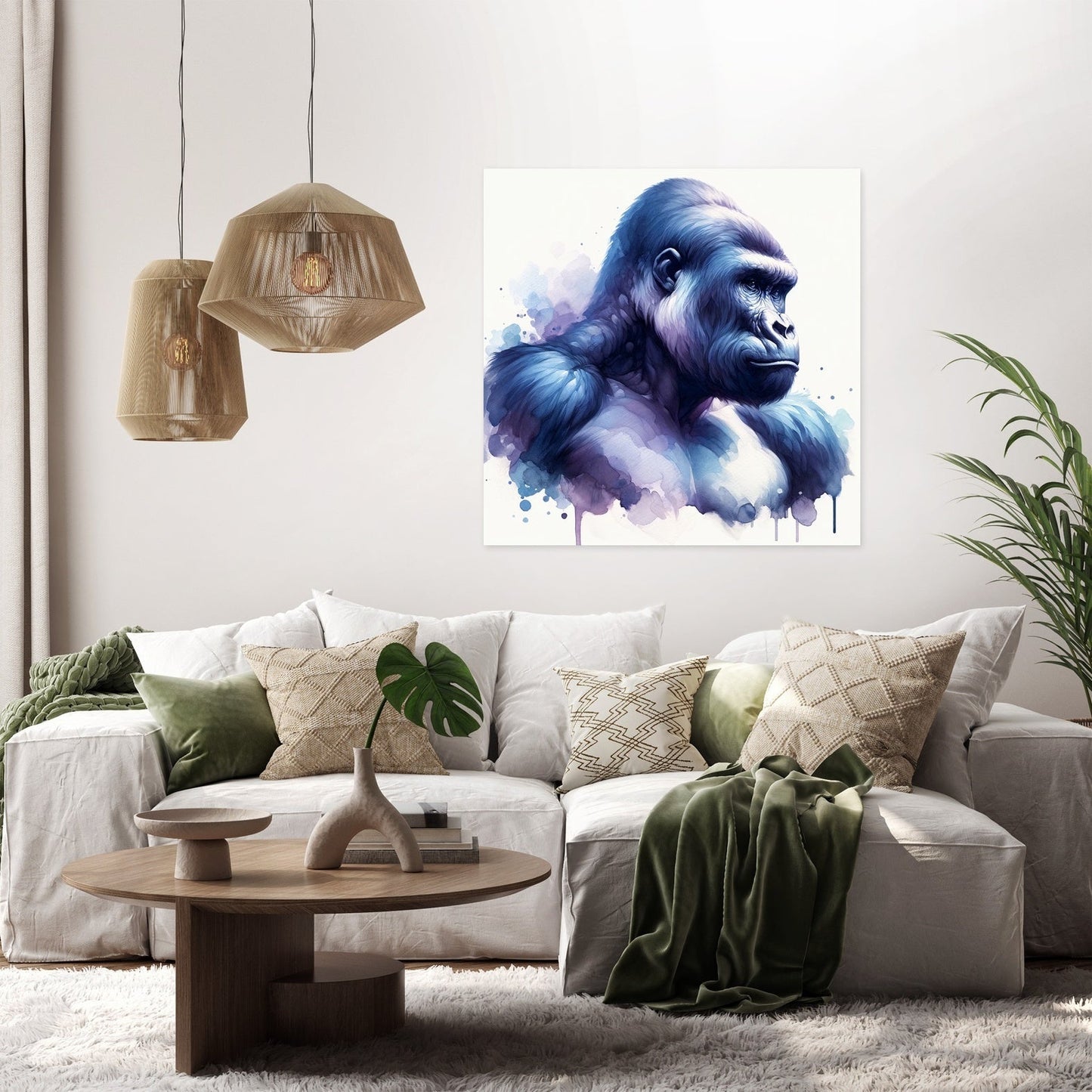 Noble Gorilla Canvas