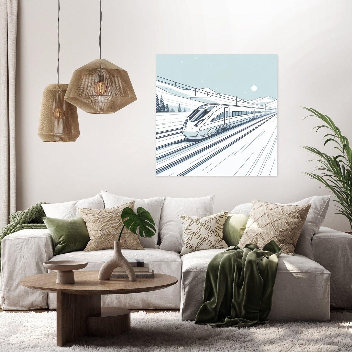 Winter Journey Canvas