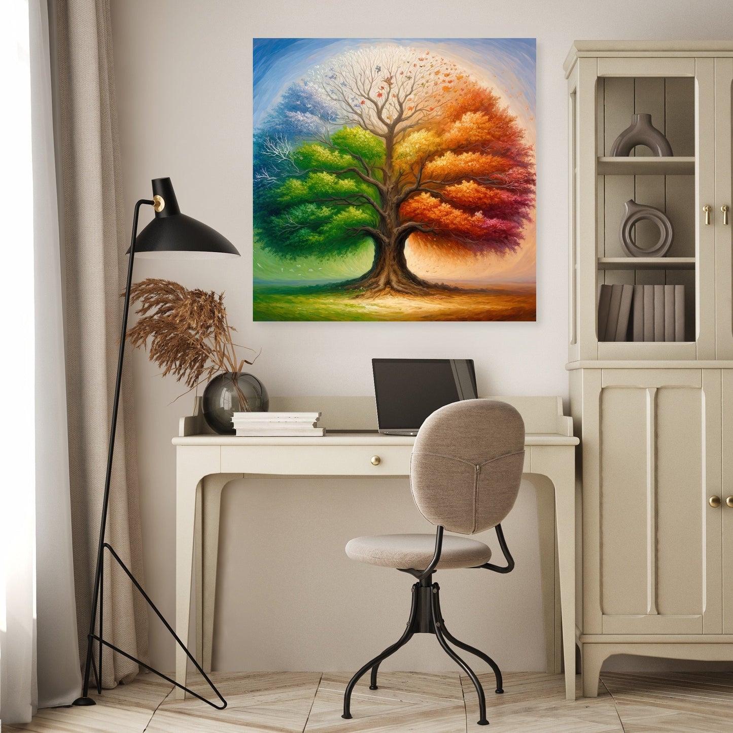 Seasons in Harmony Canvas
