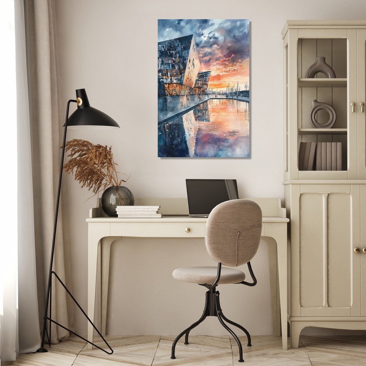 Titanic Twilight Canvas